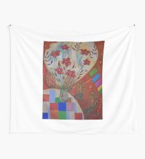 Matisse Flower Vase Wall Tapestry