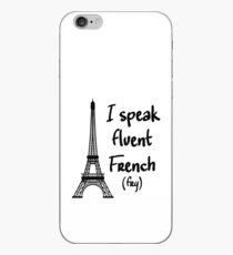 Fluent French iPhone Case