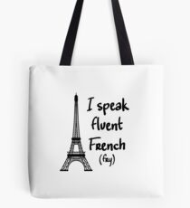 Fluent French Tote Bag
