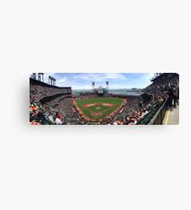 AT&T Park SF Giants Panorama Canvas Print