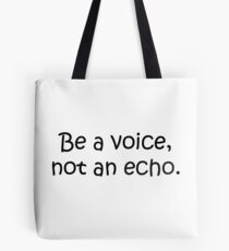 Be a Voice! Tote Bag