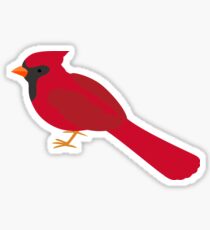 Northern Cardinal Sticker