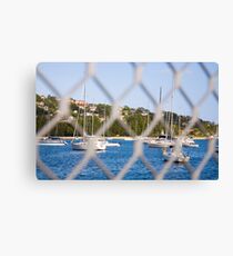 Don't fence me in Canvas Print
