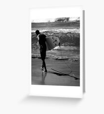 Last ride Greeting Card