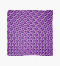 Purple Floral Dark Scarf