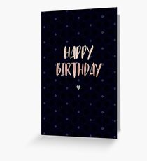 Batik Birthday Card Greeting Card