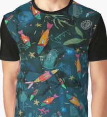 Amazing Reef Fish Graphic T-Shirt