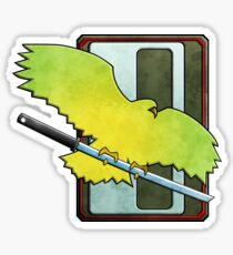 Clan Jade Falcon Sticker