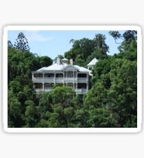 Brisbane riverside mansion Sticker