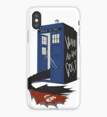 Where no one goes iPhone Case