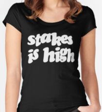 Stakes is High - De La Soul Women's Fitted Scoop T-Shirt