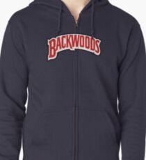 Backwoods Cigar Zipped Hoodie
