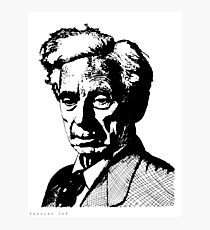 Bertrand Russell Photographic Print