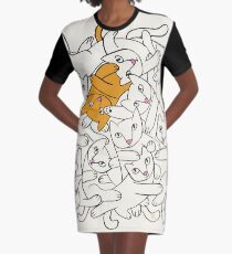There's One in Every Crowd Graphic T-Shirt Dress