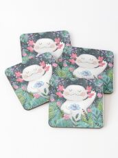 the flower guardian Coasters