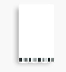 piano keys Canvas Print