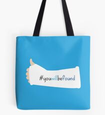 You Will Be Found Cast Dear Evan Hansen Tote Bag