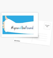 You Will Be Found Cast Dear Evan Hansen Postcards