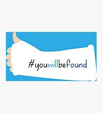 You Will Be Found Cast Dear Evan Hansen Photographic Print