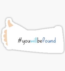 You Will Be Found Cast Dear Evan Hansen Sticker