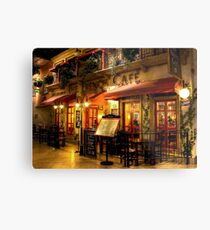 The French Cafe Metal Print