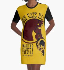 Horse eats hat Graphic T-Shirt Dress