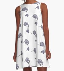 Narwhal A-Line Dress