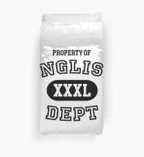 English Department Property Duvet Cover