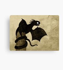 Watchtower Dragon Canvas Print
