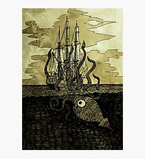 Kraken Hug Photographic Print