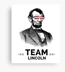 Team Lincoln in Da House Canvas Print