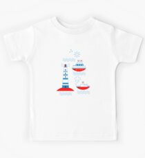 Sea, ships, lighthouses Kids Tee
