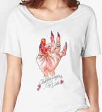 Hot Cheeto Fingers Por Vida Women's Relaxed Fit T-Shirt