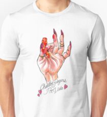 Hot Cheeto Fingers Por Vida Unisex T-Shirt