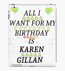 Birthday Gillan iPad Case/Skin