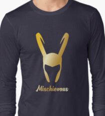 Loki "Mischievous" God of Mischief Long Sleeve T-Shirt