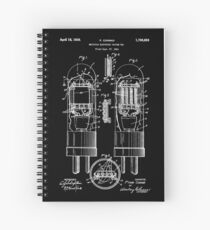 Cuaderno de espiral Patente de tubo de vacío de 1924