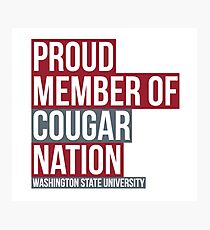 Washington State University - Style 32 Photographic Print