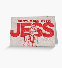 Murder, She Wrote: Don't Mess With Jess Greeting Card