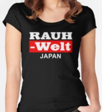 RAUH WELT : JAPAN RED Women's Fitted Scoop T-Shirt