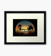 Sunset Framed Print