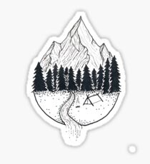 camp grounds Sticker