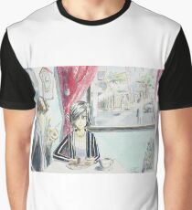 Cafe Graphic T-Shirt
