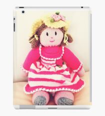 Adorable hand made doll iPad Case/Skin