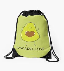 Avocado Love Drawstring Bag