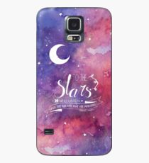 Zu den Sternen ACOMAF-Zitat Hülle & Klebefolie für Samsung Galaxy