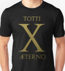 Totti X 10 aeterno gold Unisex T-Shirt
