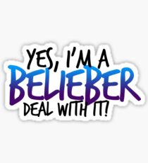 Pegatina Belieber - Trato con él pegatina