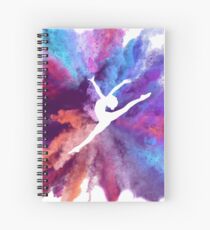 Cuaderno de espiral Gimnasta Rainbow Explosion