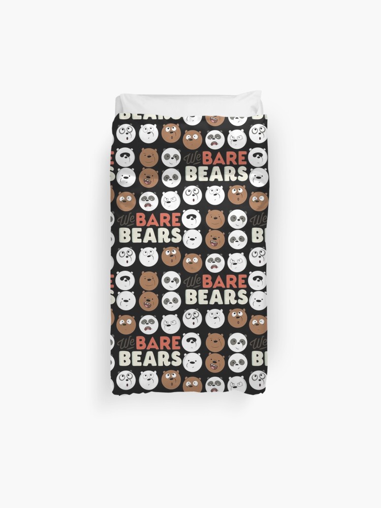 We Bare Bears Duvet Cover By Dalyrincon Redbubble